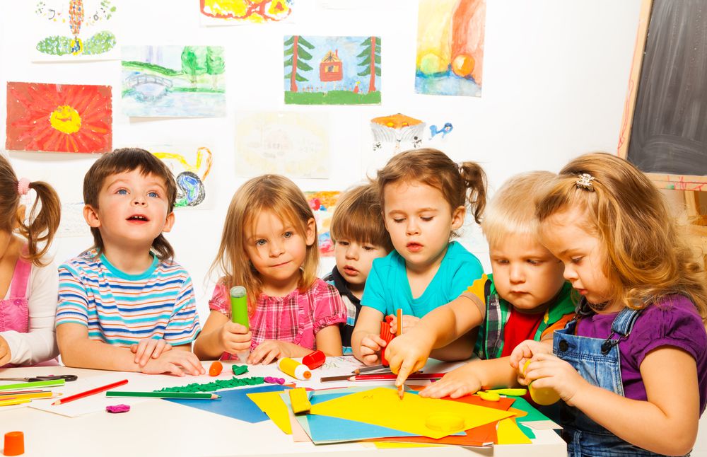 Kindergarten students
